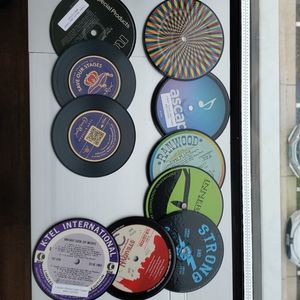 Record coasters